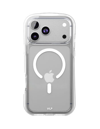 Чехол защитный VLP Bubble Case с MagSafe для iPhone 17 ProMax, белый
