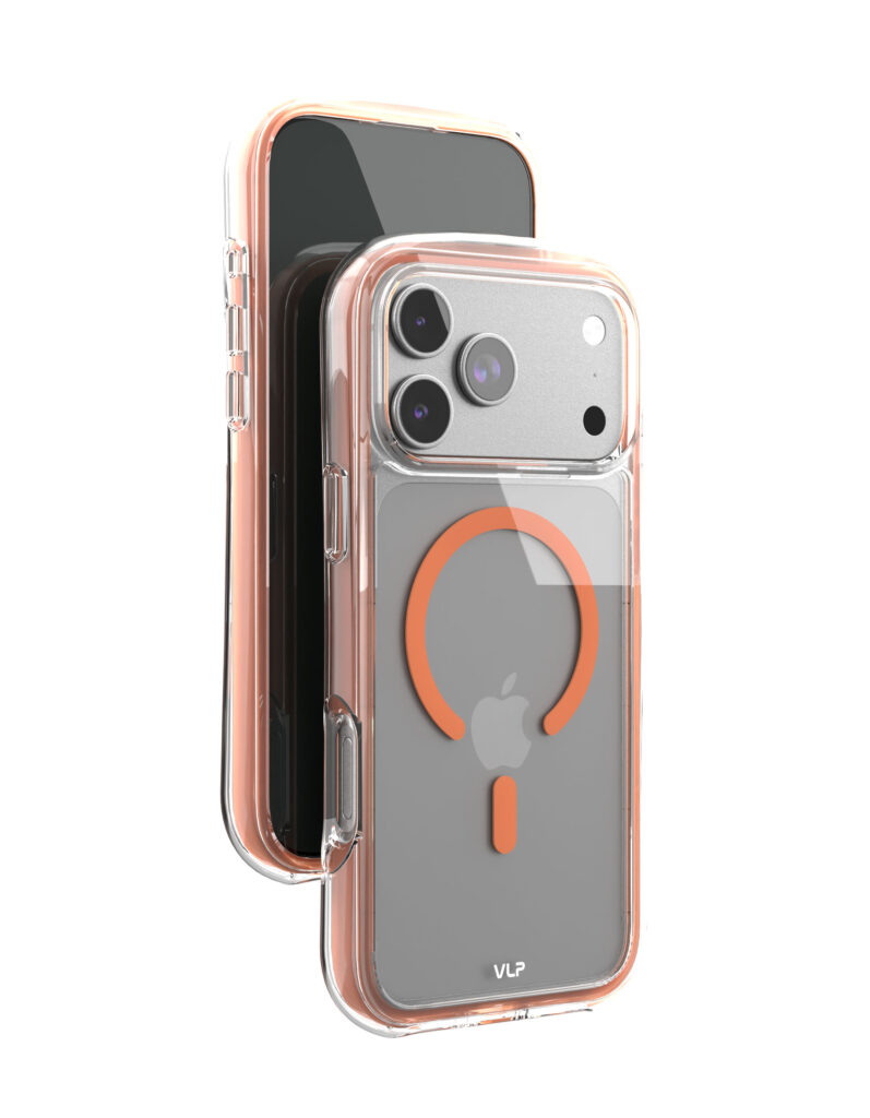 Case VLP Bubble Case with MagSafe for iPhone 17 ProMax, orange