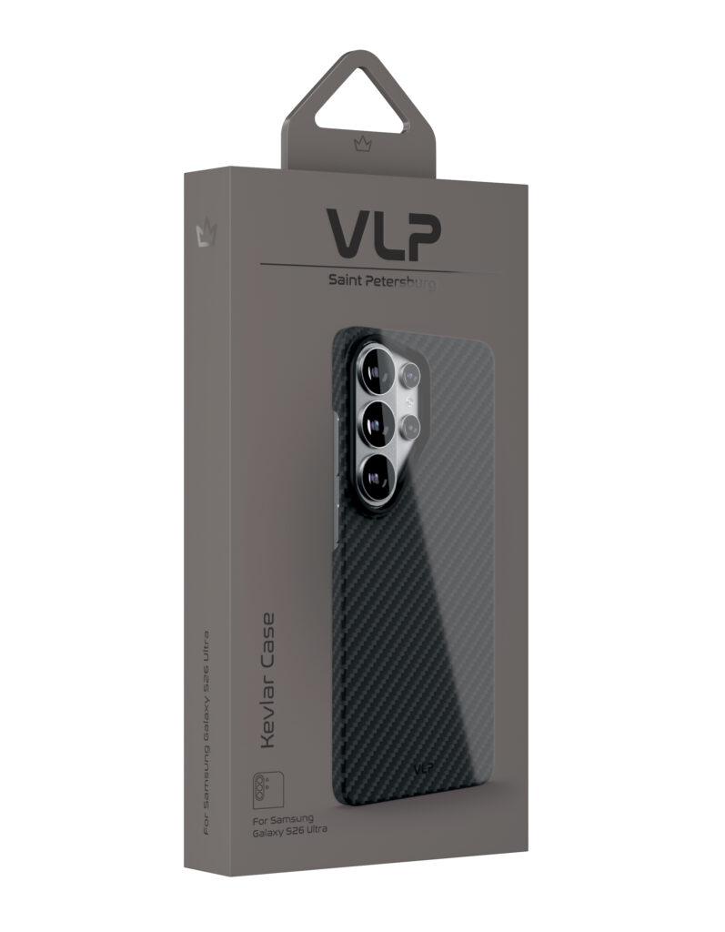 Case VLP Kevlar Case with MagSafe for Samsung Galaxy S26 Ultra, black