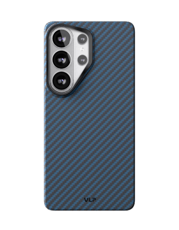 Чехол защитный VLP Kevlar Case с MagSafe для Samsung Galaxy S26 Ultra, синий