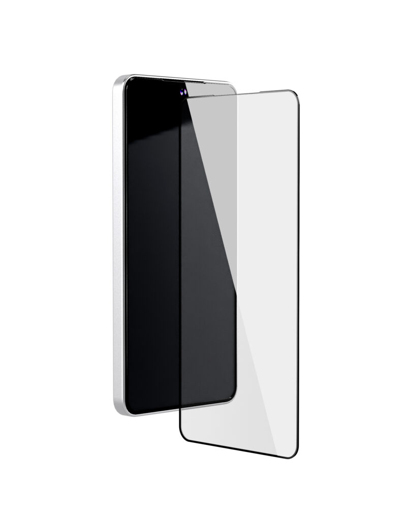 Protective glass 2.5D VLP Easy Box for Samsung Galaxy S26, with black frame