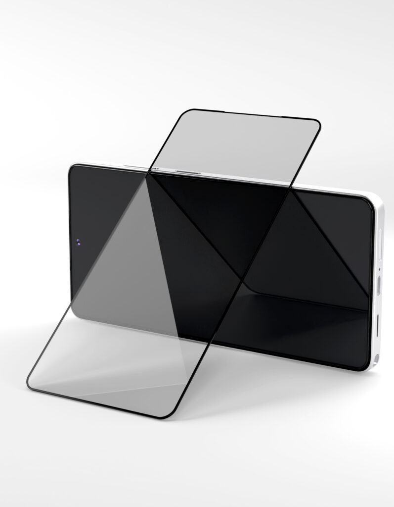 Protective glass 2.5D VLP Easy Box for Samsung Galaxy S26 Ultra, with black frame