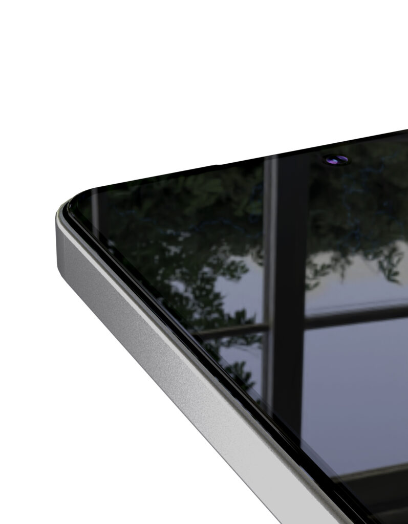 Protective glass 2.5D VLP Easy Box for Samsung Galaxy S26 Ultra, with black frame