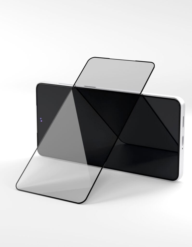 Protective glass 2.5D VLP A Glass for Samsung Galaxy S26 Plus, with black frame