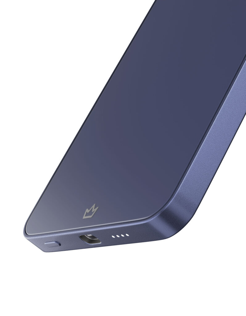 Powerbank VLP Diamond Energy MagSafe, Qi2, 5000 mAh, 3A, USB-C, dark blue