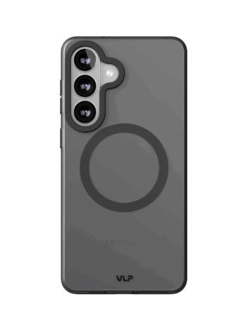 Чехол защитный VLP Moon Case с MagSafe для Samsung Galaxy S26 Plus, черный