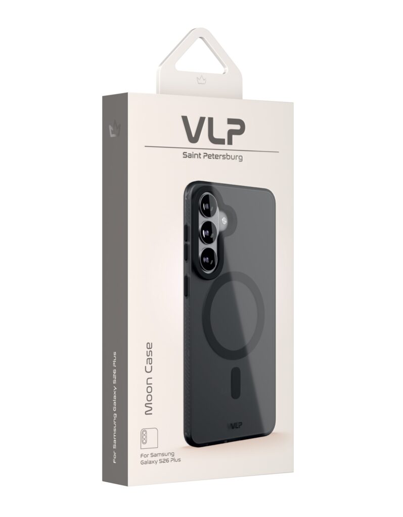 Case VLP Moon Case with MagSafe for Samsung Galaxy S26 Plus, black