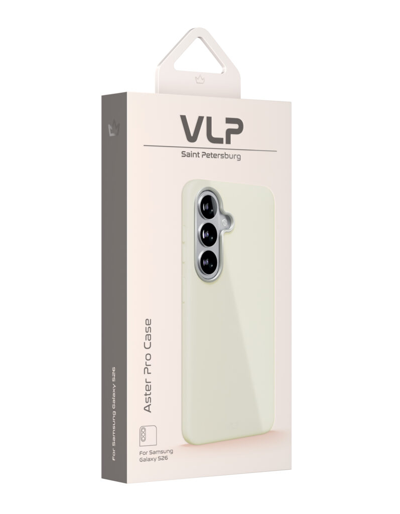 Case VLP Aster Pro Case  with MagSafe for Samsung Galaxy S26, white