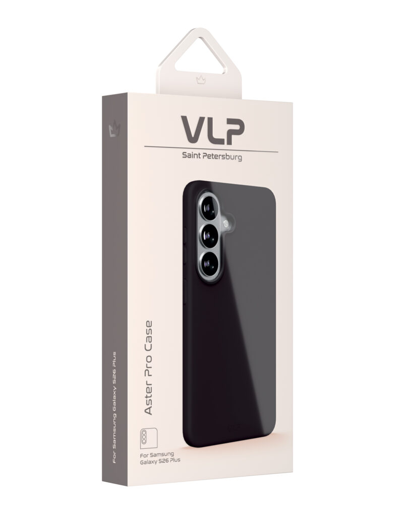 Case VLP Aster Pro Case with MagSafe for Samsung Galaxy S26 Plus, black