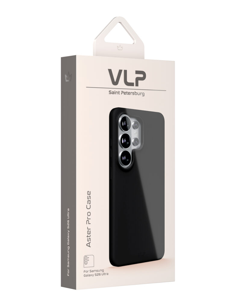 Case VLP Aster Pro Case with MagSafe for Samsung Galaxy S26 Ultra, black