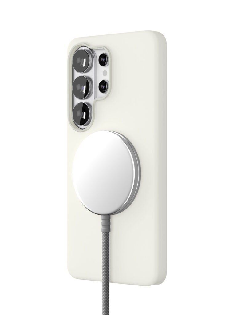 Case VLP Aster Pro Case with MagSafe for Samsung Galaxy S26 Ultra, white