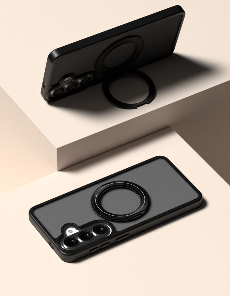 Case VLP Ring Case with MagSafe for Samsung Galaxy S26 Plus, black