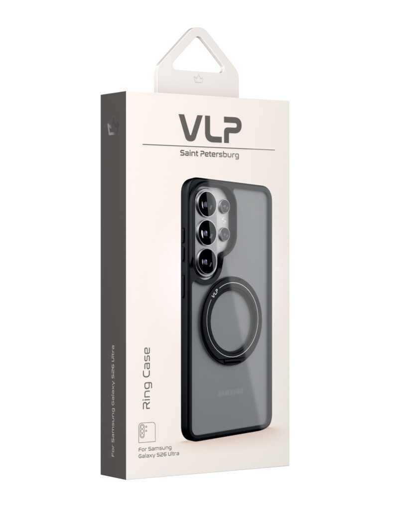 Case VLP Ring Case with MagSafe for Samsung Galaxy S26 Ultra, black