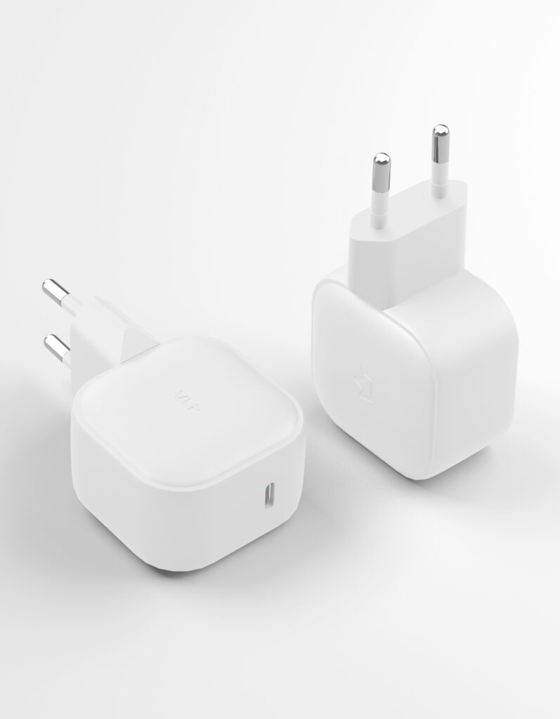 Wall charger VLP G-Charge 60W USB-C, white