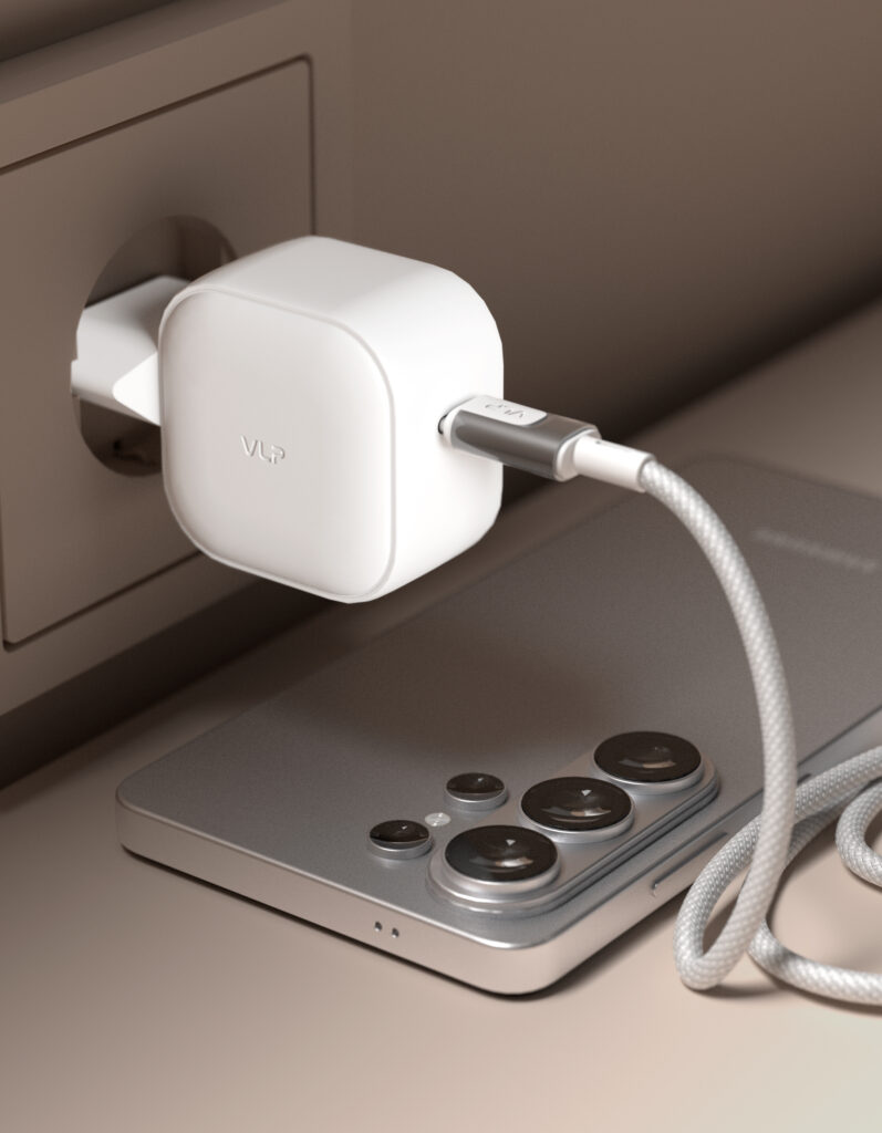 Wall charger VLP G-Charge 60W USB-C, white