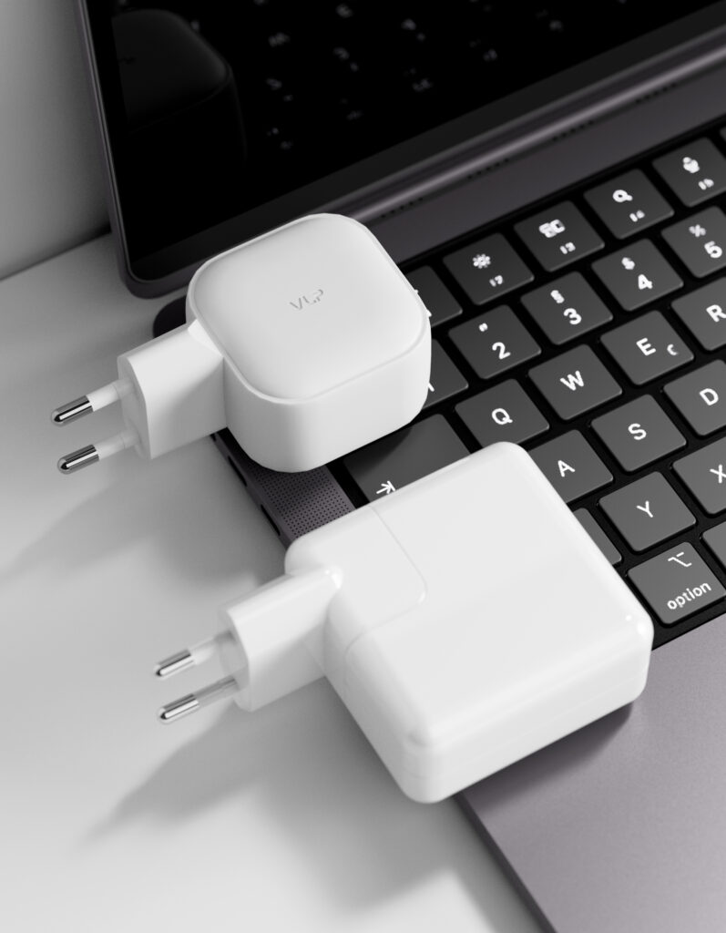 Wall charger VLP G-Charge 60W USB-C, white