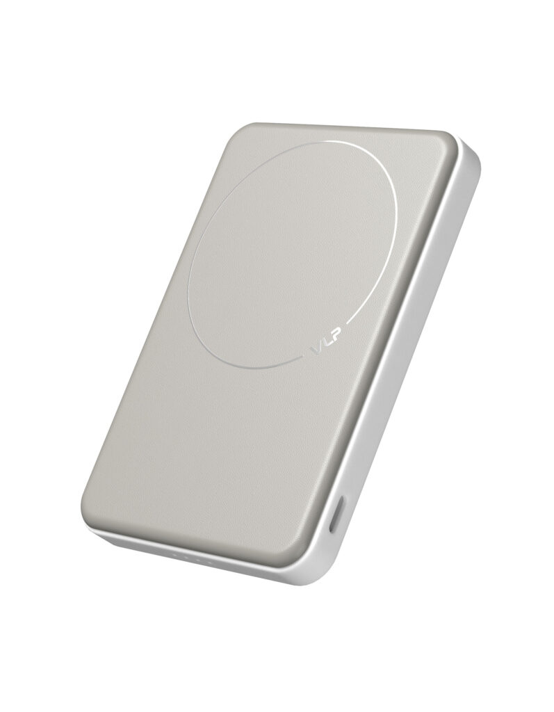 Powerbank VLP Solid Energy 5000 mAh Qi2 20W, steel gray