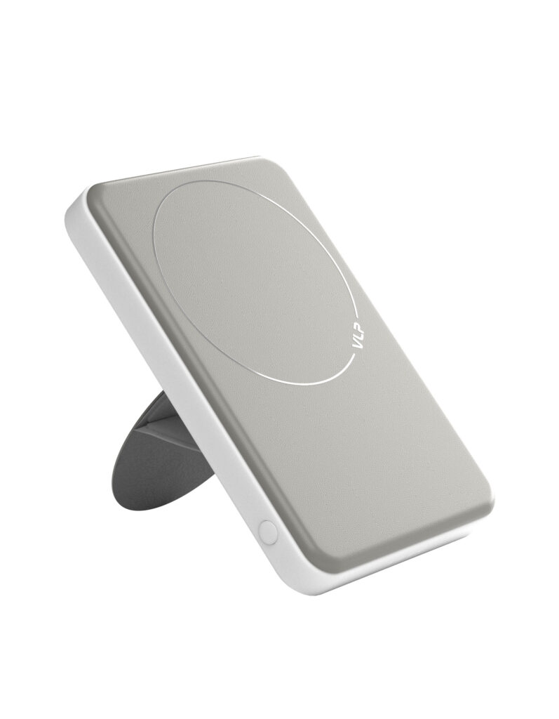 Powerbank VLP Solid Energy 5000 mAh Qi2 20W, steel gray
