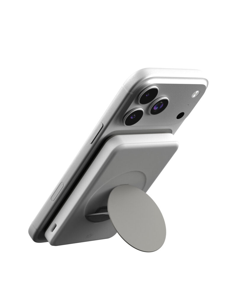 Powerbank VLP Solid Energy 5000 mAh Qi2 20W, steel gray