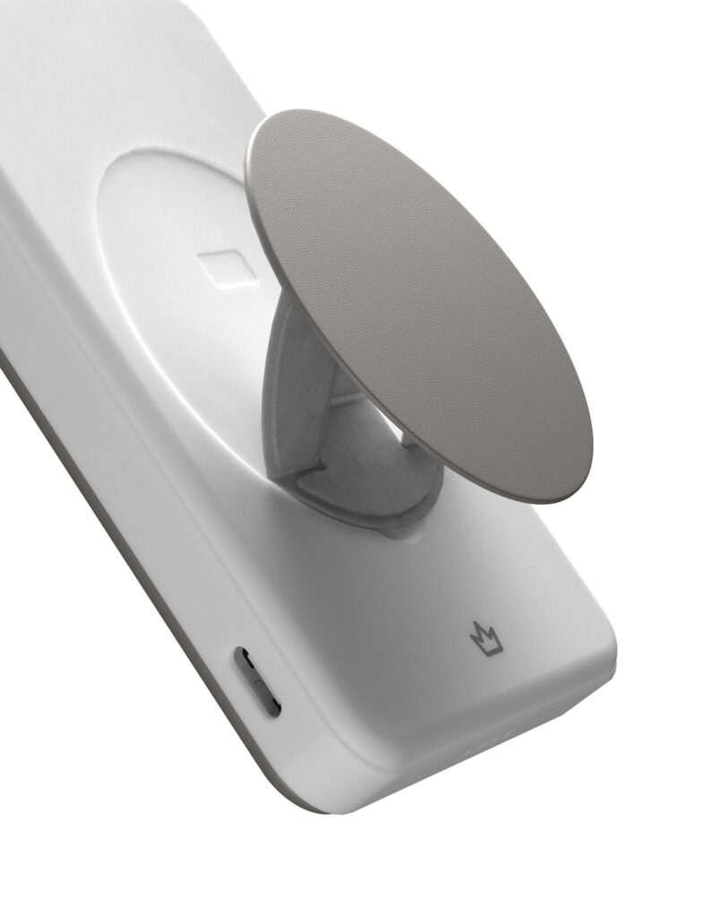 Powerbank VLP Solid Energy 5000 mAh Qi2 20W, steel gray