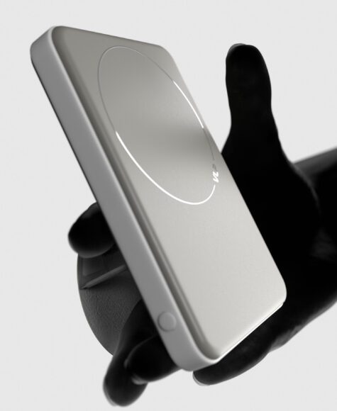 Аккумулятор внешний VLP Solid Energy 5000 mAh Qi2 20W, серый