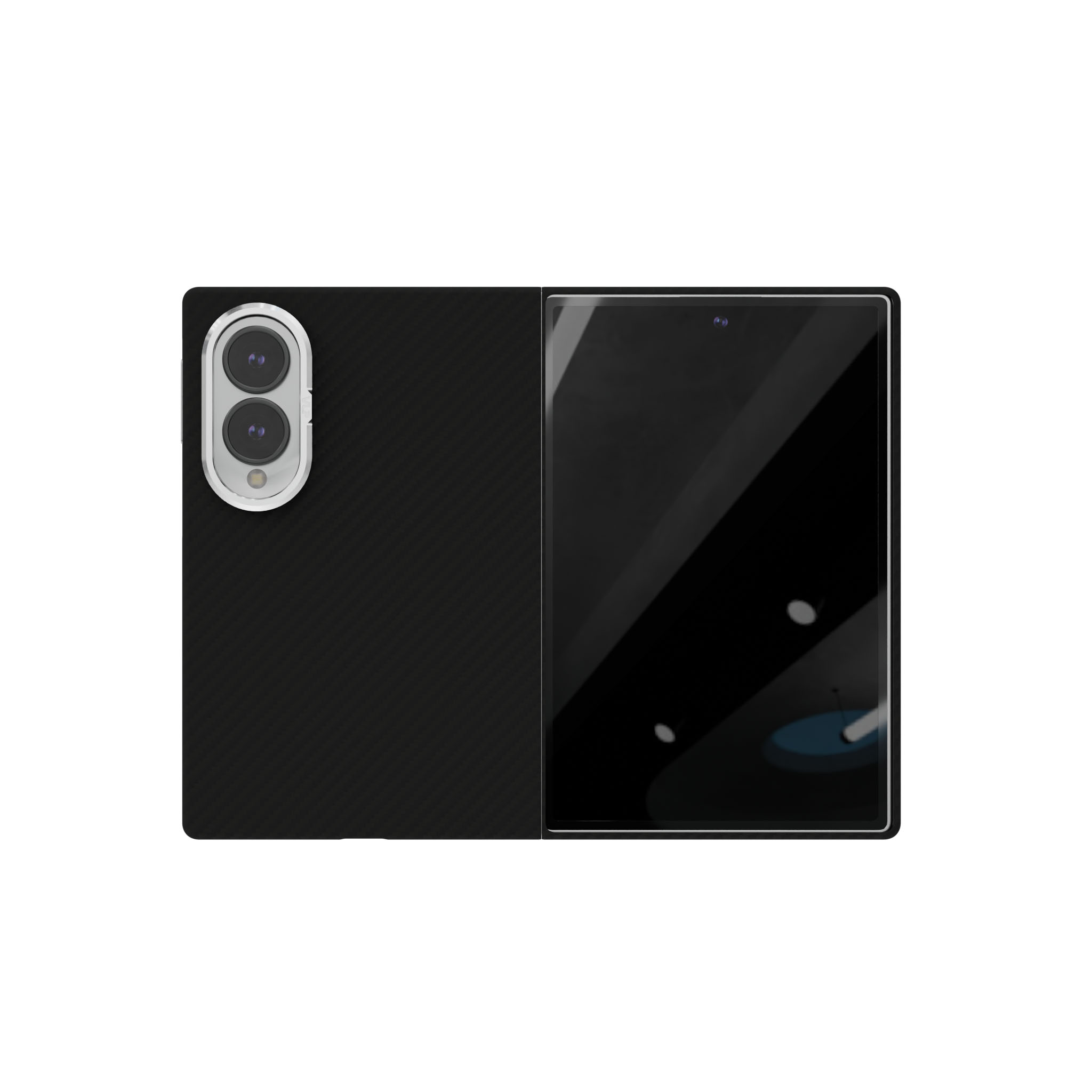 Чехол защитный VLP Kevlar Case с MagSafe для Samsung Galaxy Z Fold 8, черный