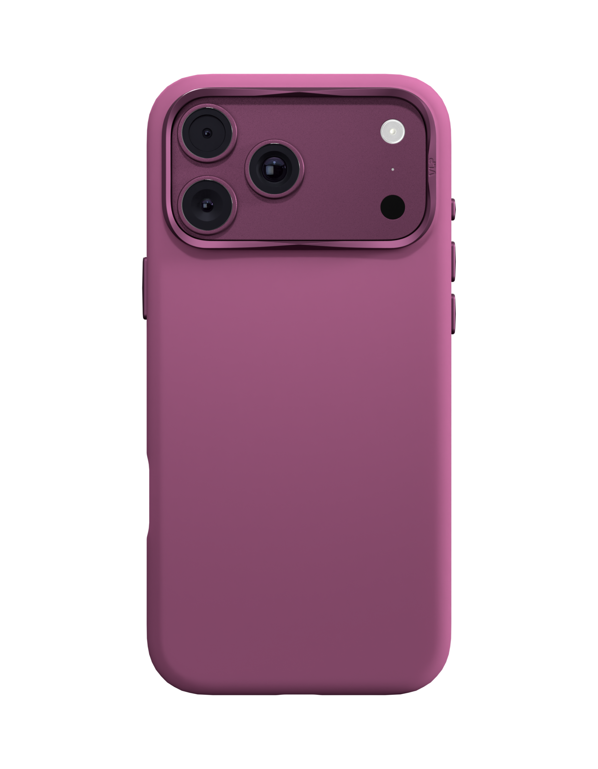 Чехол защитный VLP Aster Pro Case с MagSafe для iPhone 18 Pro Max, темно-вишневый