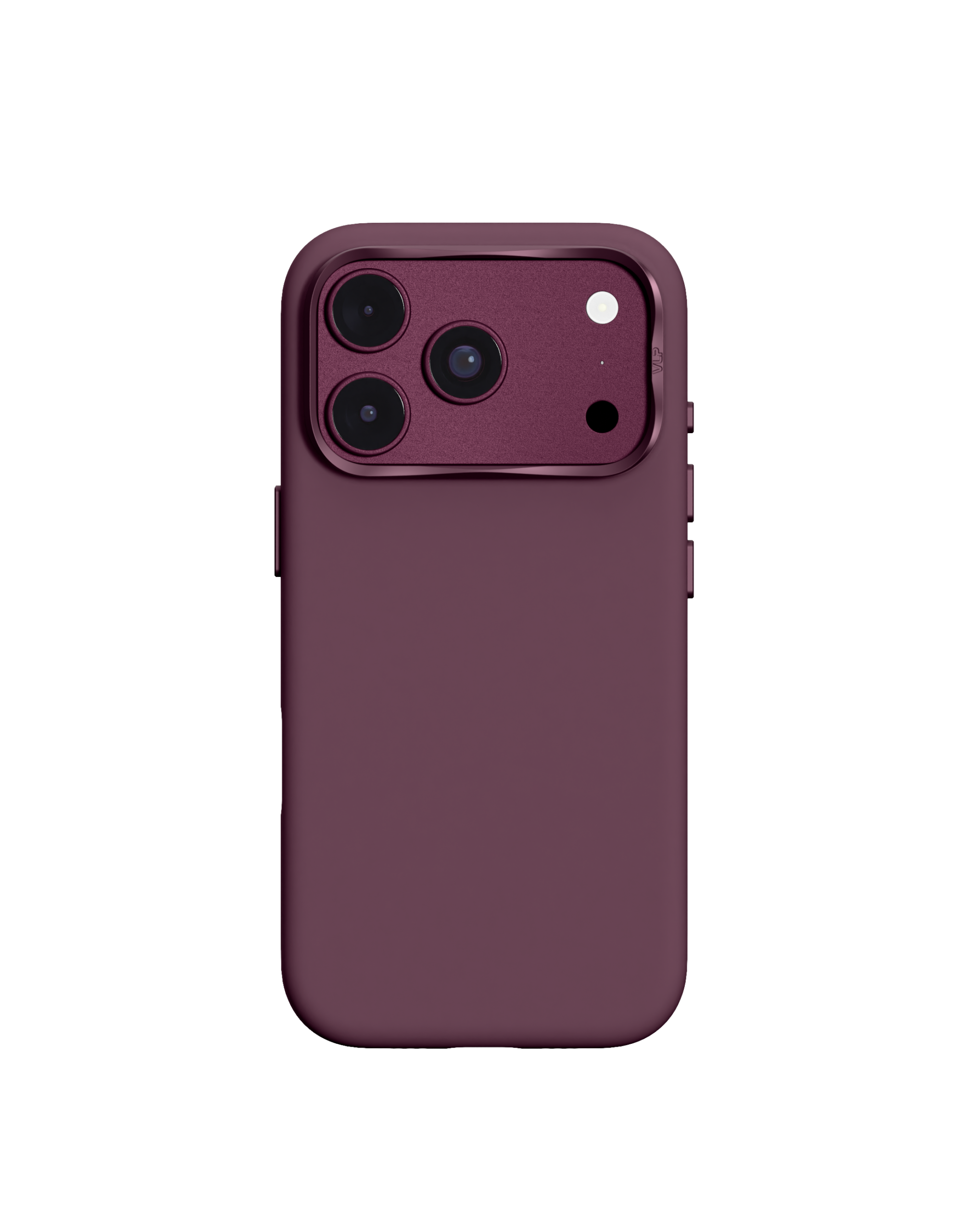 Чехол защитный VLP Aster Pro Case с MagSafe для iPhone 18 Pro, темно-вишневый