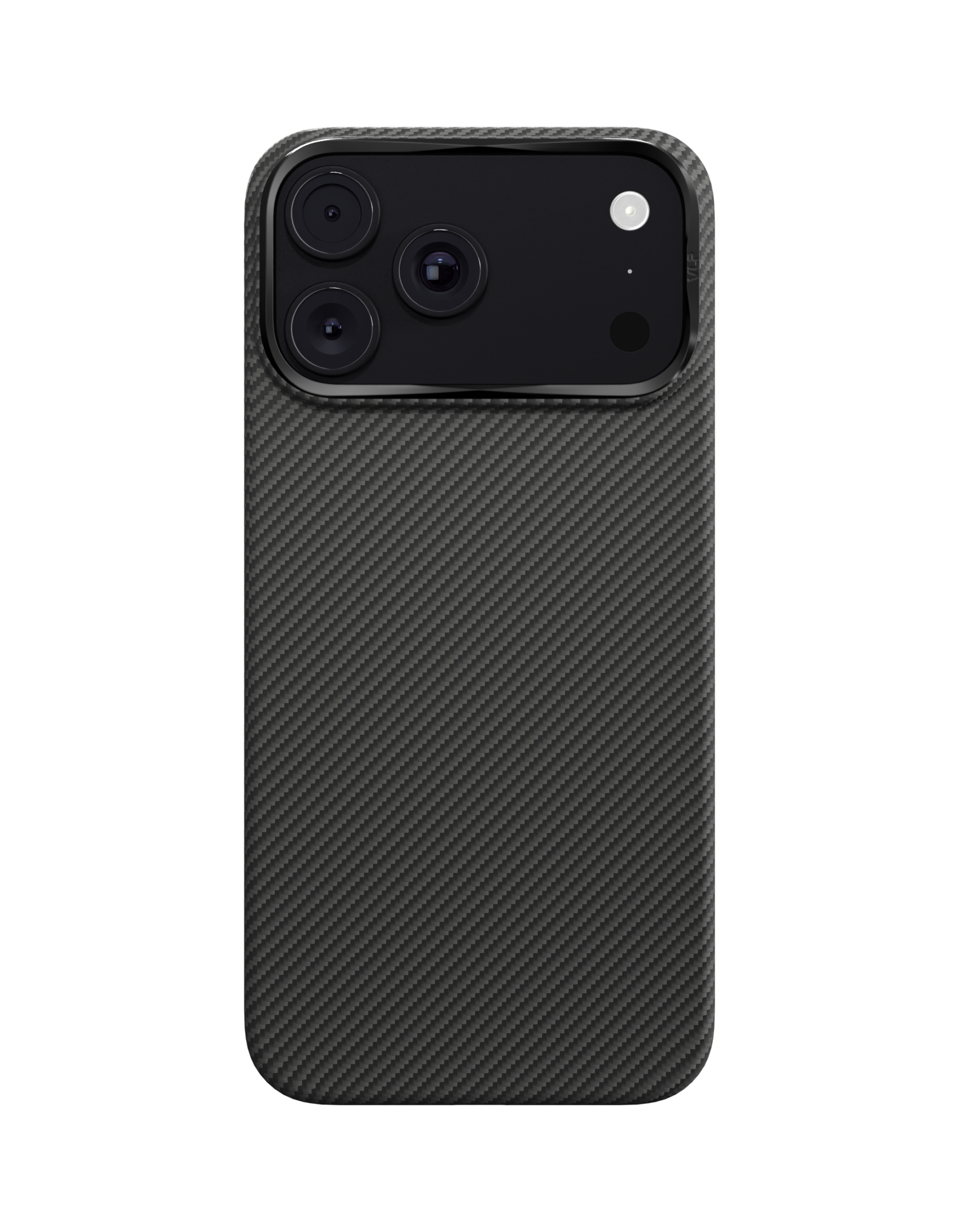 Чехол защитный VLP Kevlar Case с MagSafe для iPhone 18 Pro Max, черный