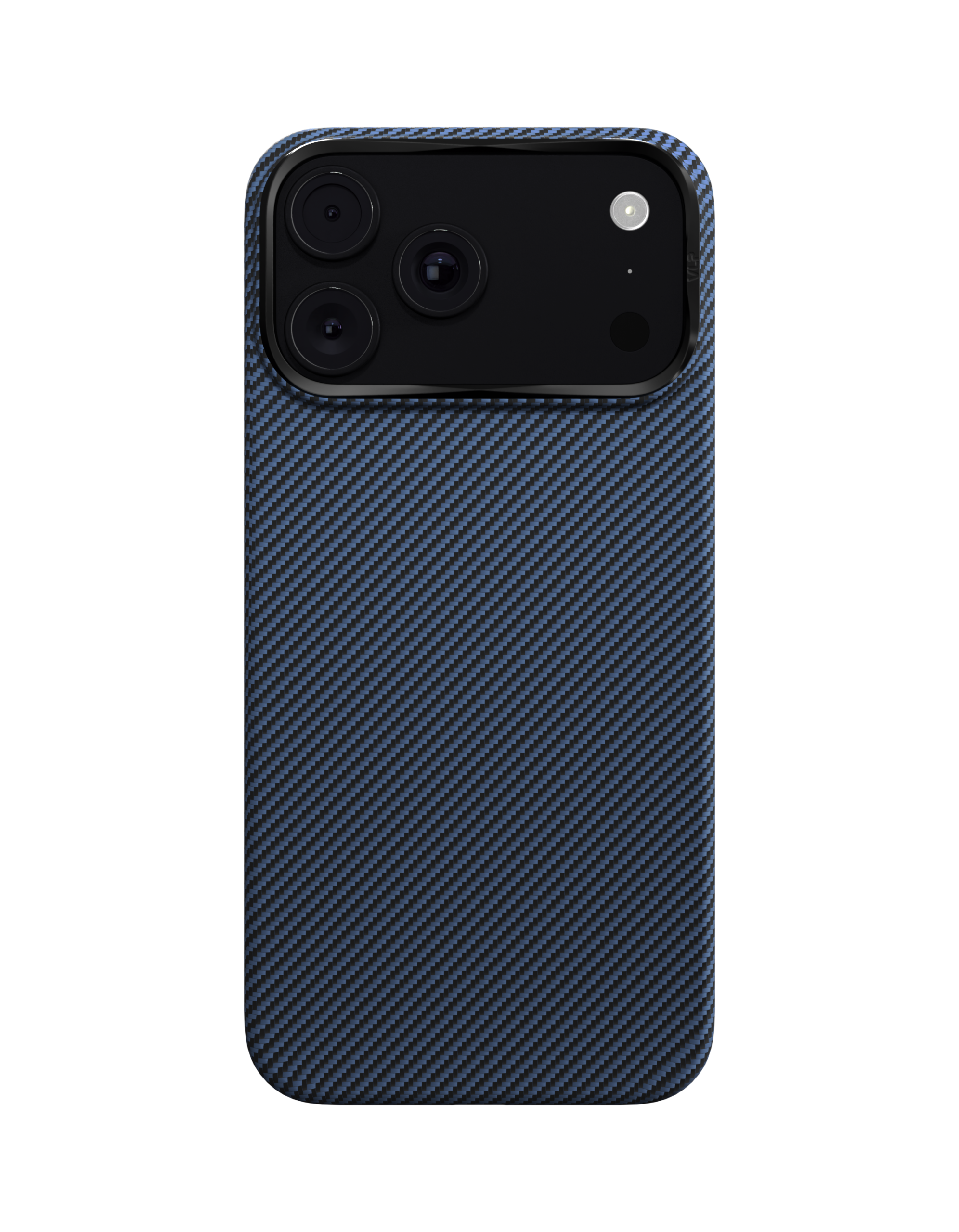 Чехол защитный VLP Kevlar Case с MagSafe для iPhone 18 Pro Max, синий